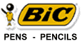 bic pens & pencils